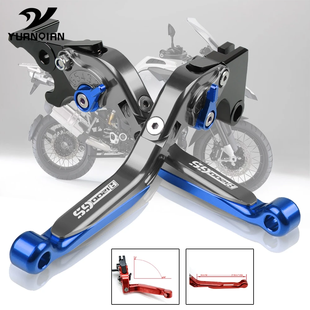 Складной Выдвижной регулируемый тормоз сцепления рычаги для BMW R1200GS LC ADVENTURE 2014 2018