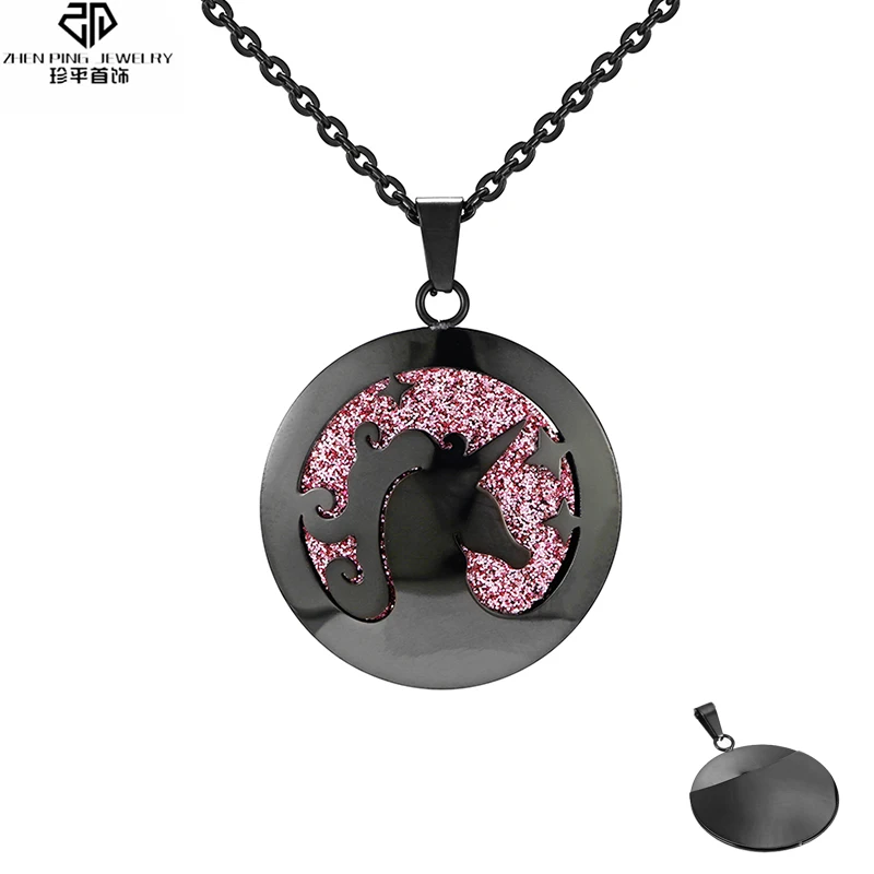 Женская подвеска в виде единорога с эфирным маслом|Ожерелья подвеской| |