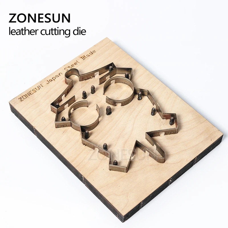 ZONESUN Japan Steel Blade Rule Die Cut Punch Tool Mouse Cutting Mold Wood Templat Dies For Leather Machine | Бытовая техника
