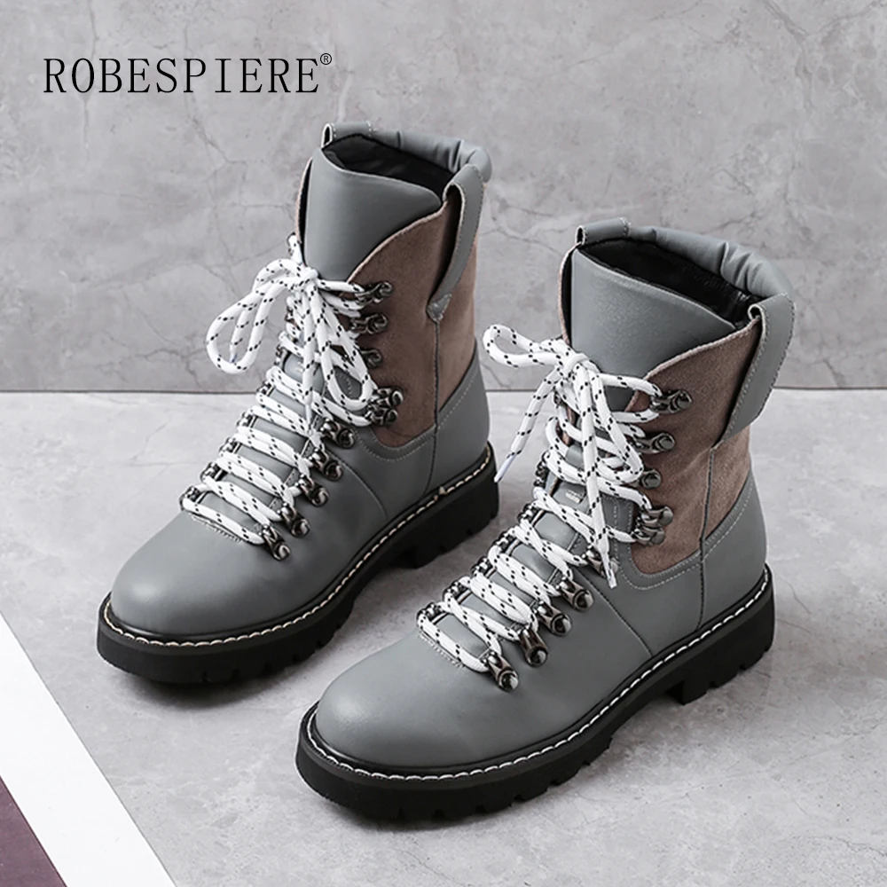ROBESPIERE зимние сапоги новые теплые меховые плюшевые стельки женские из