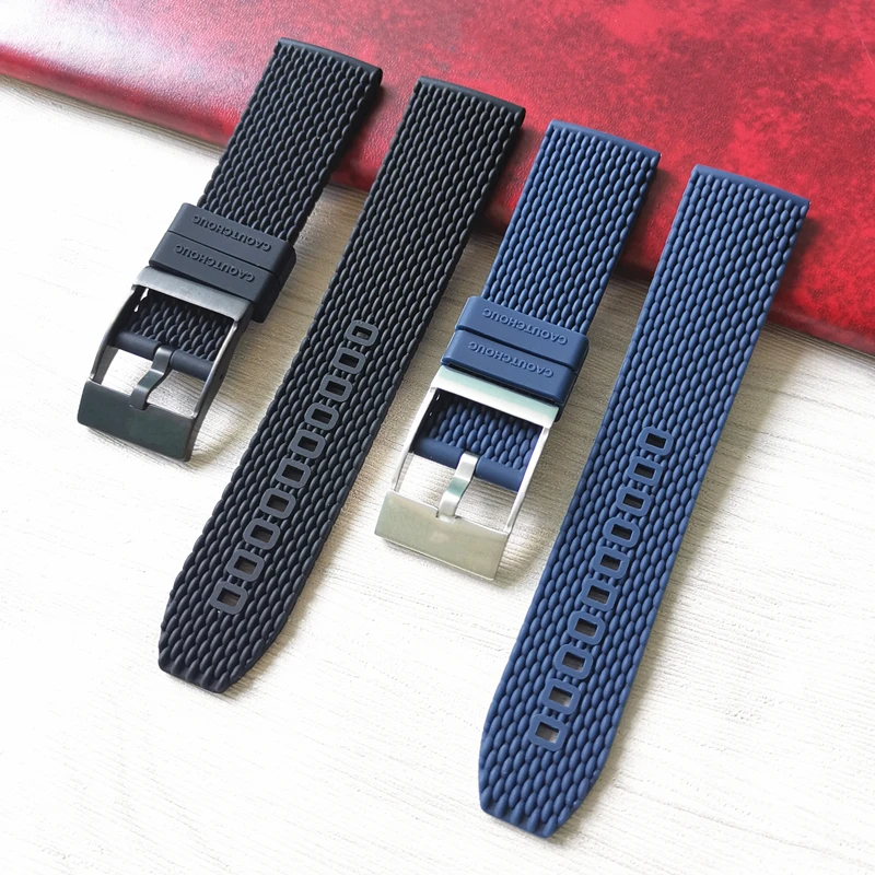 

Ремешок силиконовый для наручных часов navitimer/avenger/Breitling, 22 мм