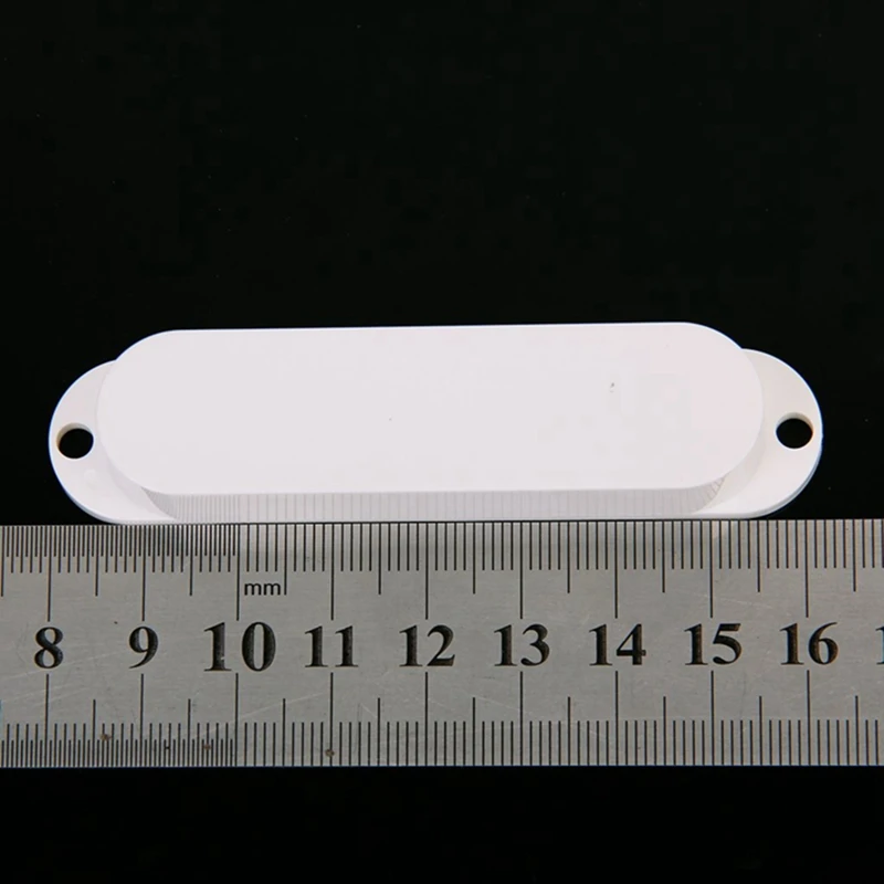 

3PCS White Single Coil Pickup Cover for Electric Guitar with 30PCS Toggle Switch Tip Caps for Electric Guitar
