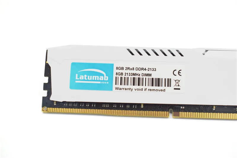 Latumab DDR4 Ram 8GB 16GB 32GB 2133mhz настольная Память DIMM поддержка материнской платы 288 Pins