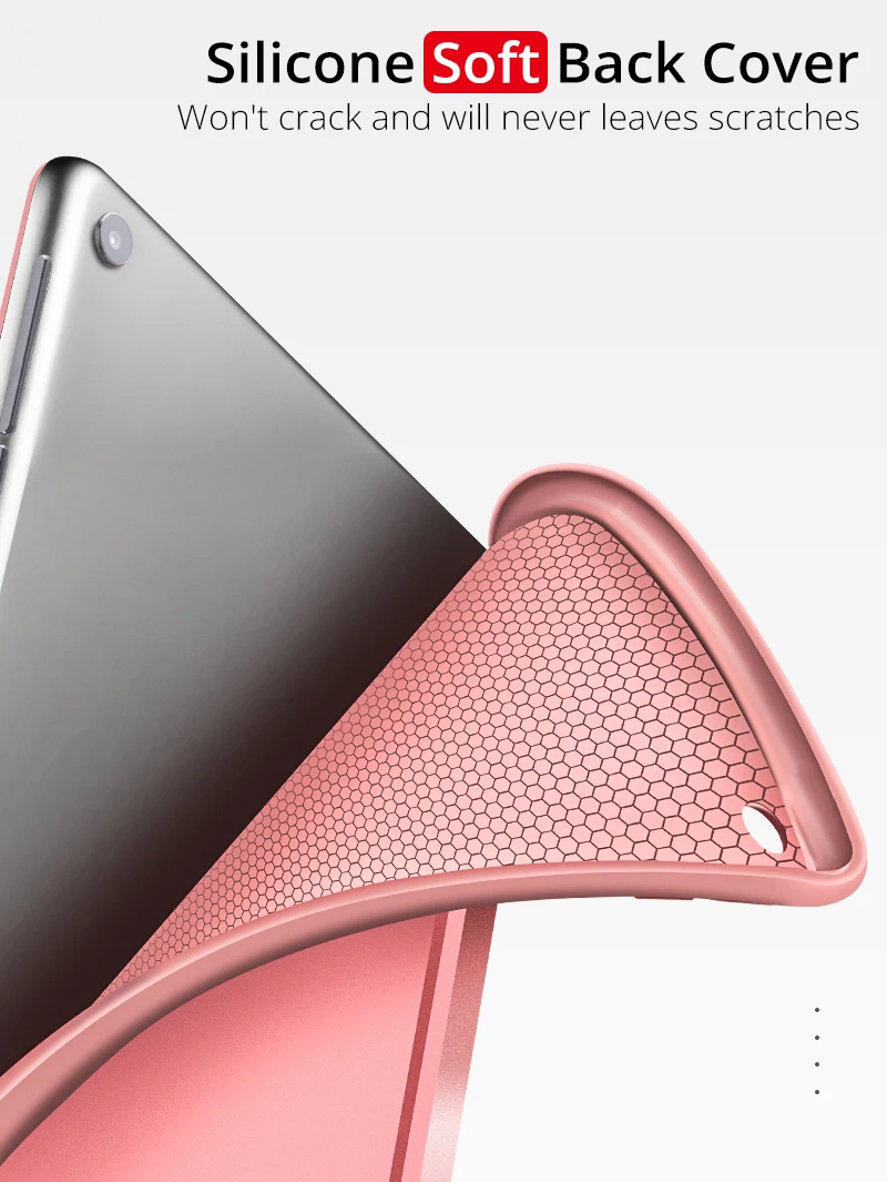Чехол для Xiaomi Mi Pad 4 Plus, ультратонкий Магнитный чехол-подставка, силиконовый мягкий смарт-чехол для Xiaomi Mi Pad 4 Plus 10,1 Tablet Funda