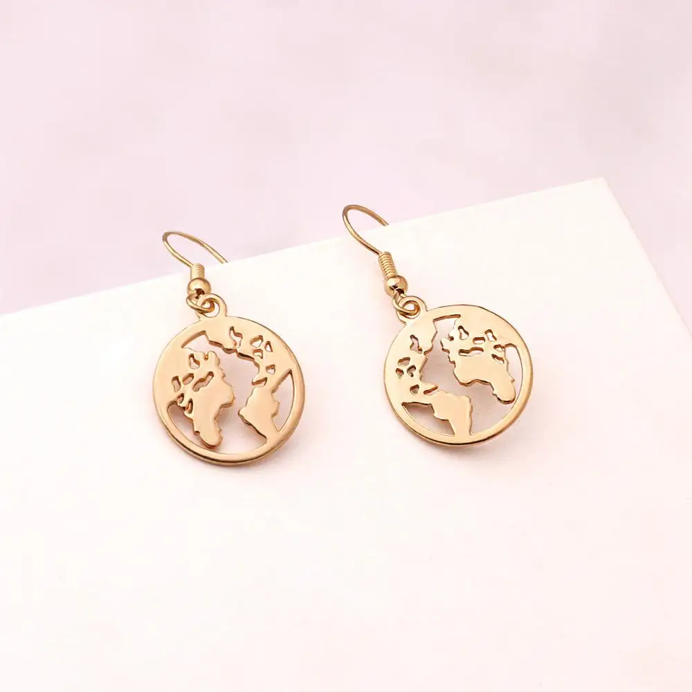 

New women's earrings fashion zircon butterfly moon earrings for women sweet colorful Drop earrings girls jewelry