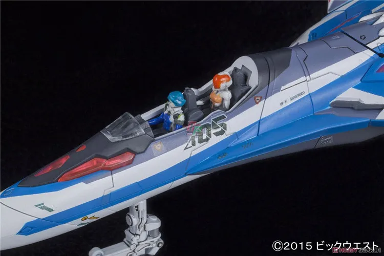 Оригинальная модель Gundam 1/72 VF-31J SIEGFRIED Dimension Fortress Macross мобильный костюм детские