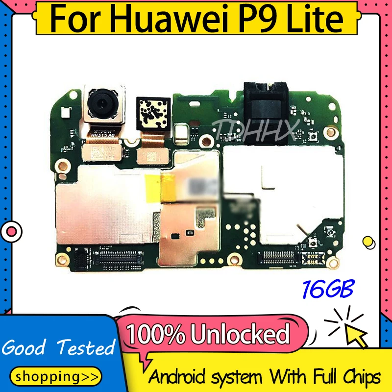 Оригинальная материнская плата 16 Гб для HUAWEI P9 Lite разбирается разблокированная lite