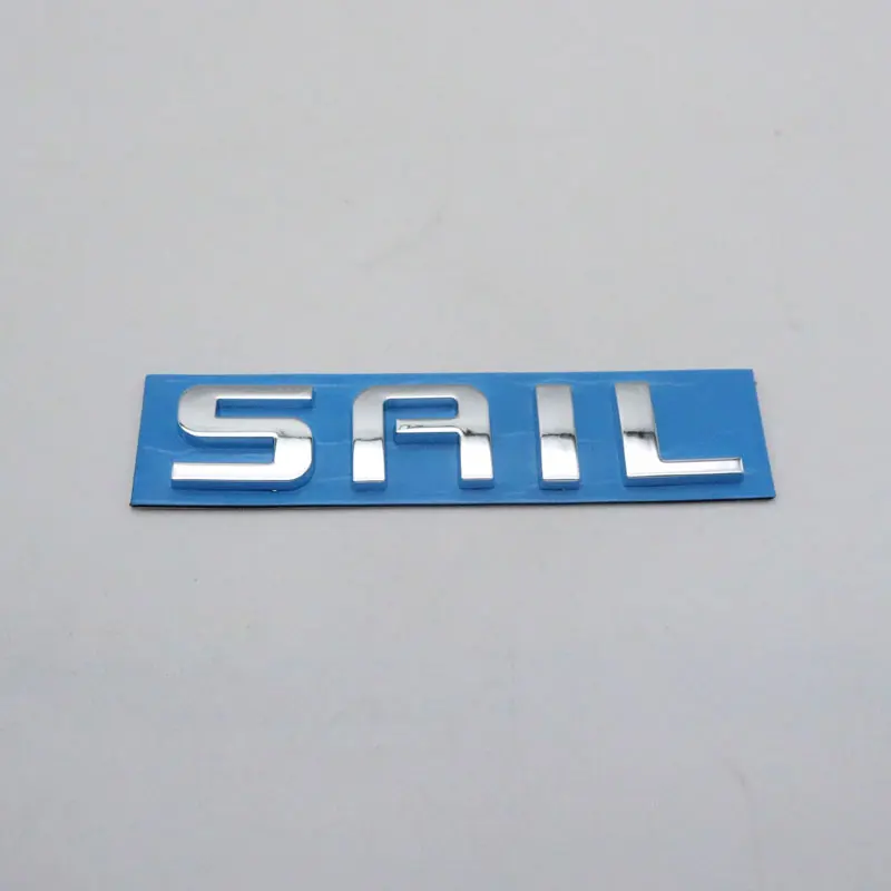 Для Chevrolet Sail задний хвост багажник эмблема значок Логотип буквы наклейка хром