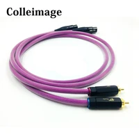 hifi audio rca to xlr balanced male audio cable with gold plated plug for amplifier amp cd dvd player