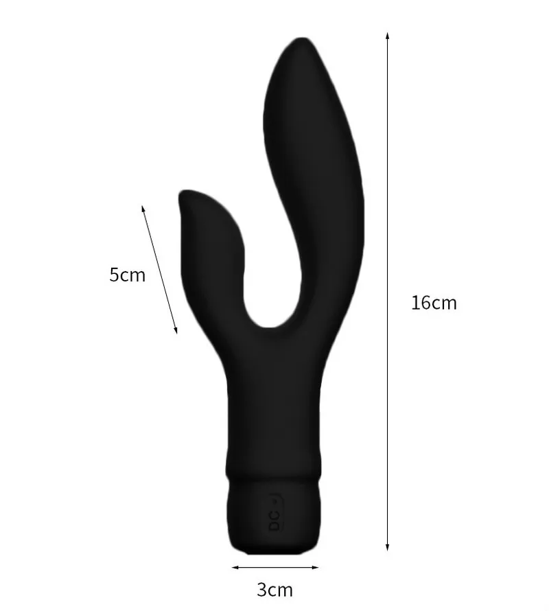 G spot двуглавый вибратор AV Массажная палка кролик лижание взрослых секс игрушка в