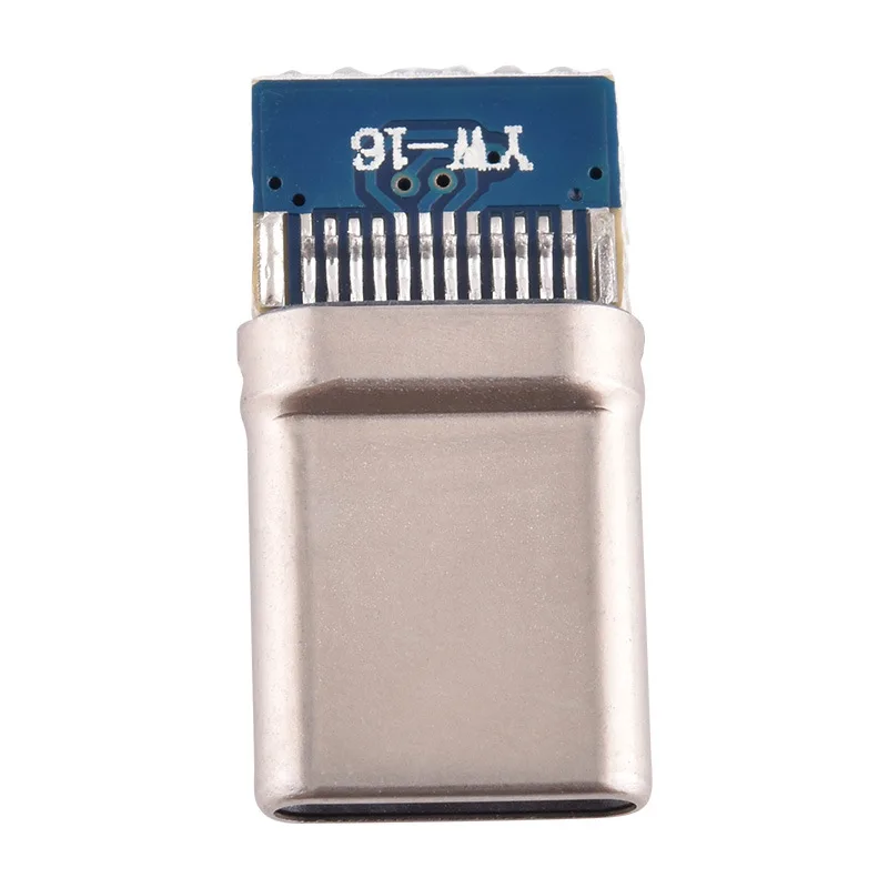 10 шт. разъем USB 3 1 Type C 24-контактное штекерное гнездо быстрая зарядка + аудиомодуль