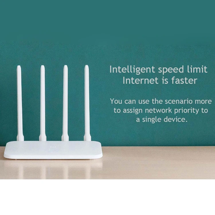 Оригинальный роутер Xiaomi Mi Wi Fi 4C 64 ОЗУ 300 Мб/с 2.4G 802.11 b/g/n 4 антенны беспроводные