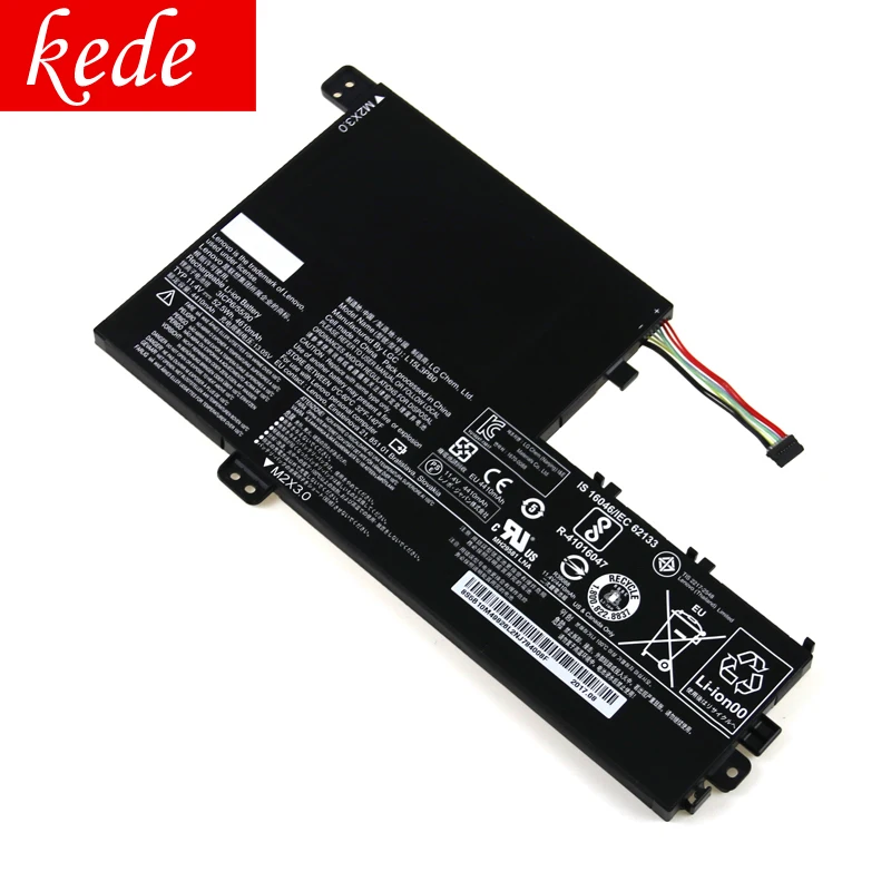 Оригинальный аккумулятор kede L15L3PB0 для ноутбука Flex 3 1470 1570 4 Yoga 500 15 ISK Edge 2