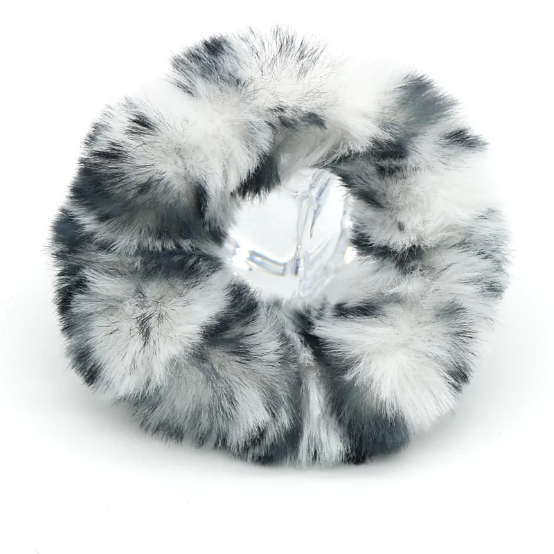 Fur Band White Корейский женский стиль, леопардовые заколки для волос, крабы, когти, акрил, животный узор, заколки для волос, для женщин, девушек, аксессуары для волос - Цвет: Fur Band White