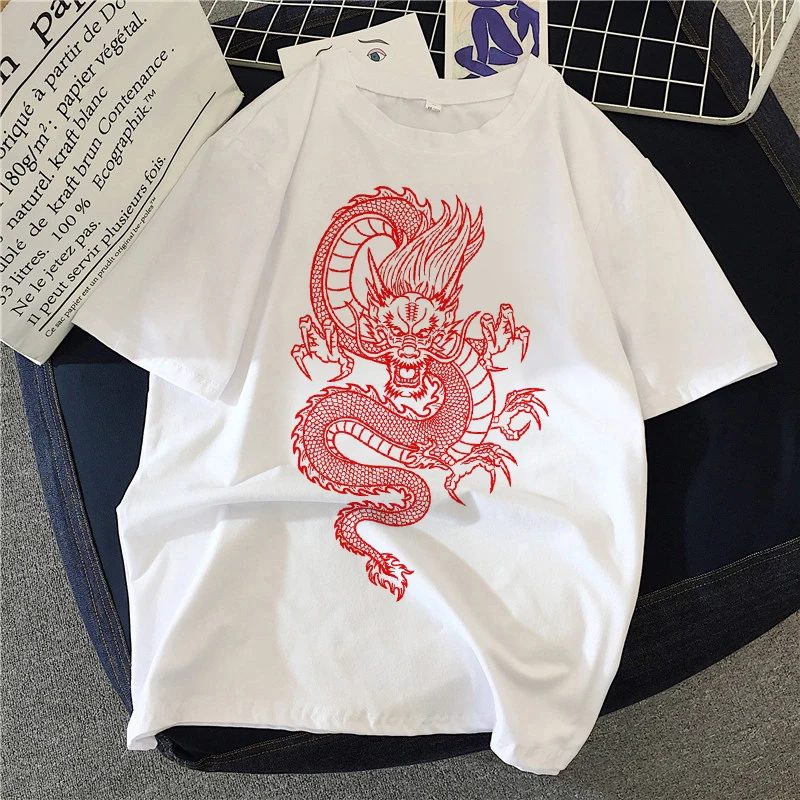 

2021 Korean Fashion Women White T Shirt Graphic Print Summer Short Shirt O Neck Tshirts Lady Girls Oversized Top Tee T-Shirts