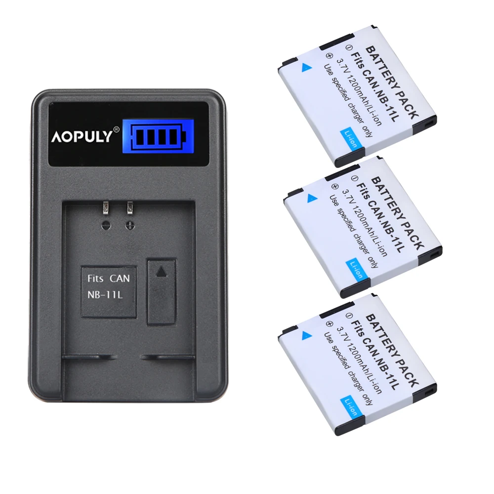 Аккумулятор для Canon A2600 A3500 A4000IS IXUS 125 132 140 240 245 265 155 HS|bateria nb-11l|nb 11lbateria nb 11l |
