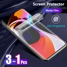 Для Xiaomi Mi 10 Mi10 Ultra Pro Lite 5G полное покрытие матовая настоящая мягкая Гидрогелевая пленка без отпечатков пальцев матовая защитная пленка для игрового экрана
