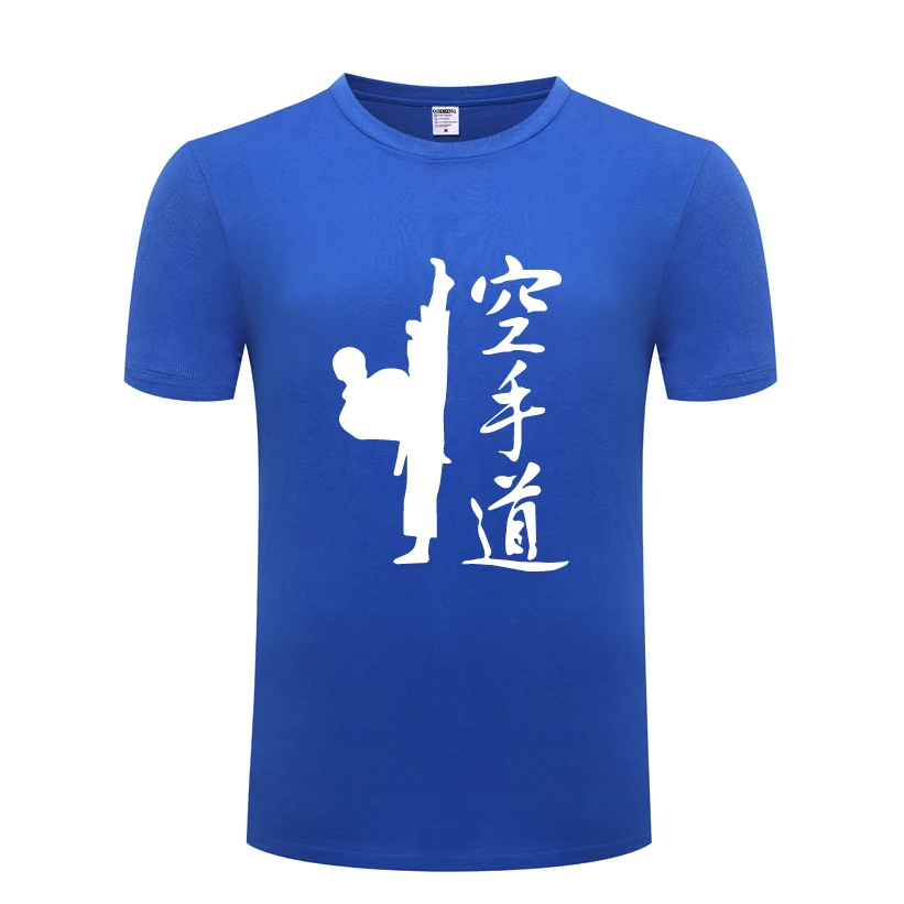 

Karate Judo Printed Mens Men T Shirt Tshirt Summer New Short Sleeve O Neck Cotton Casual T-shirt Fitness Sport Top Tee
