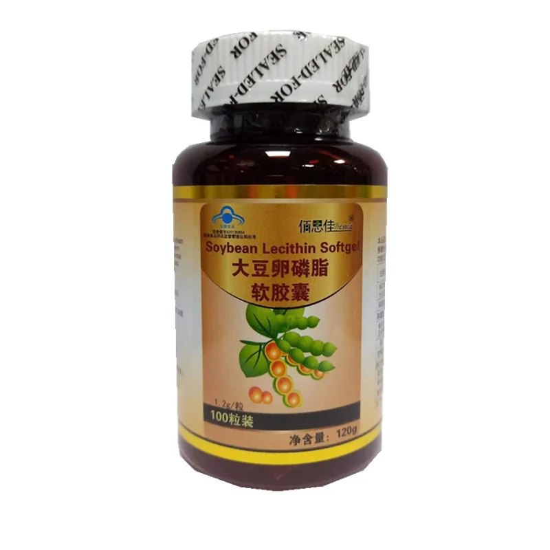 

Soybean Lecithin Soft Capsule Lecithin Elderly Auxiliary Hypolipidemic Fish Oil One Pill Three Times a Day 24 Months