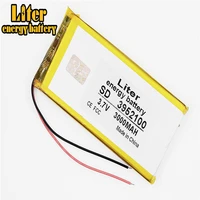 3952100 3 7v 3000mah lithium polymer battery with protection board for pda tablet pcs digital products
