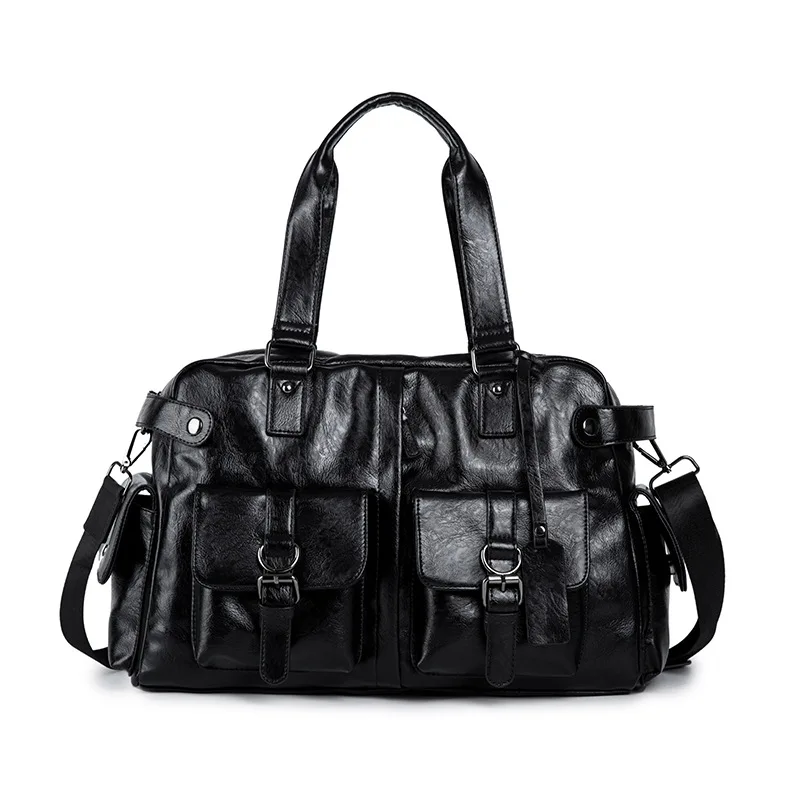 

Tidog Large-Volume Hide Substance Document Short Trip tote bag