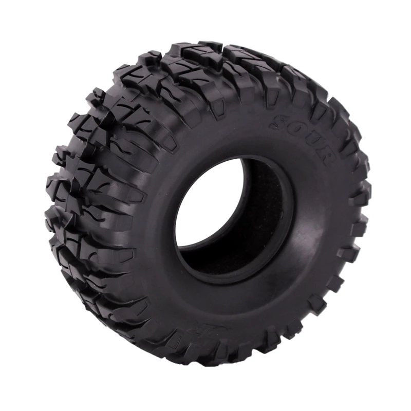 

4PCS 2.2 Inch Rubber Terrain Tyre Tires for 1/10 RC Rock Crawler Axial SCX10 TRX4 TRX6