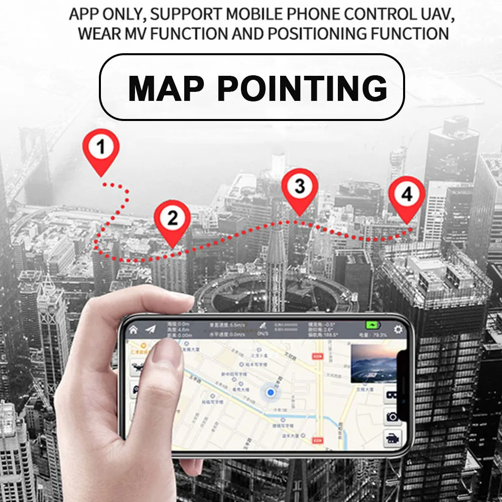 Gps складной 2,4G/5G Квадрокоптер WiFi fpv 1080P follow me(следуй за мной с HD Камера Квадрокоптер с дистанционным управлением Дистанционное управление вертолет на радиоуправлении selfie игрушки