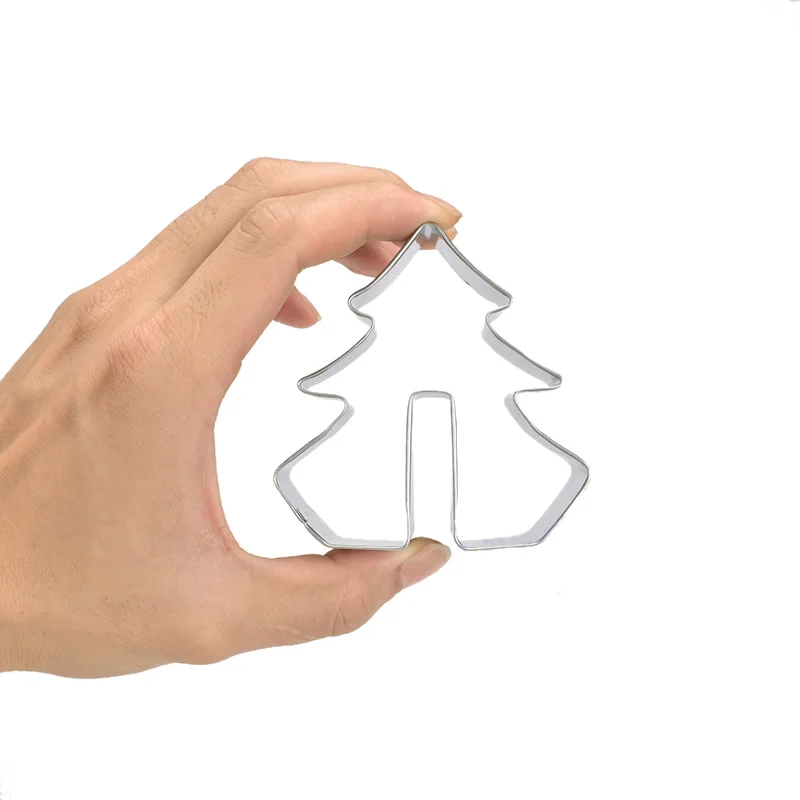 8 шт. набор резаков для печенья 3D инструмент выпечки из нержавеющей стали 304 резак