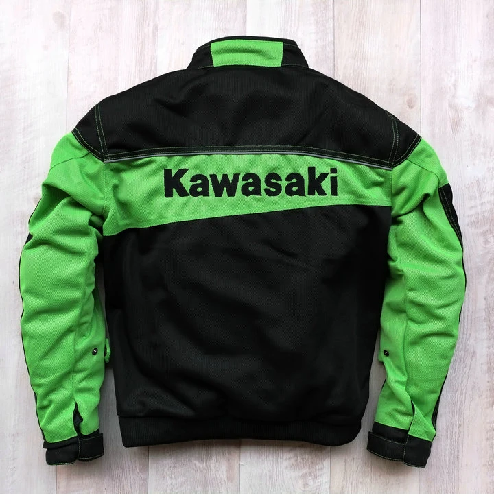 Новое поступление мужская куртка для kawasaki зимняя автомобильная гоночная одежда