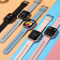 2021 new p8 1 4 inch smart watch wristband men women sport clock heart rate sleep monitor bluetooth call smartwatch for phone