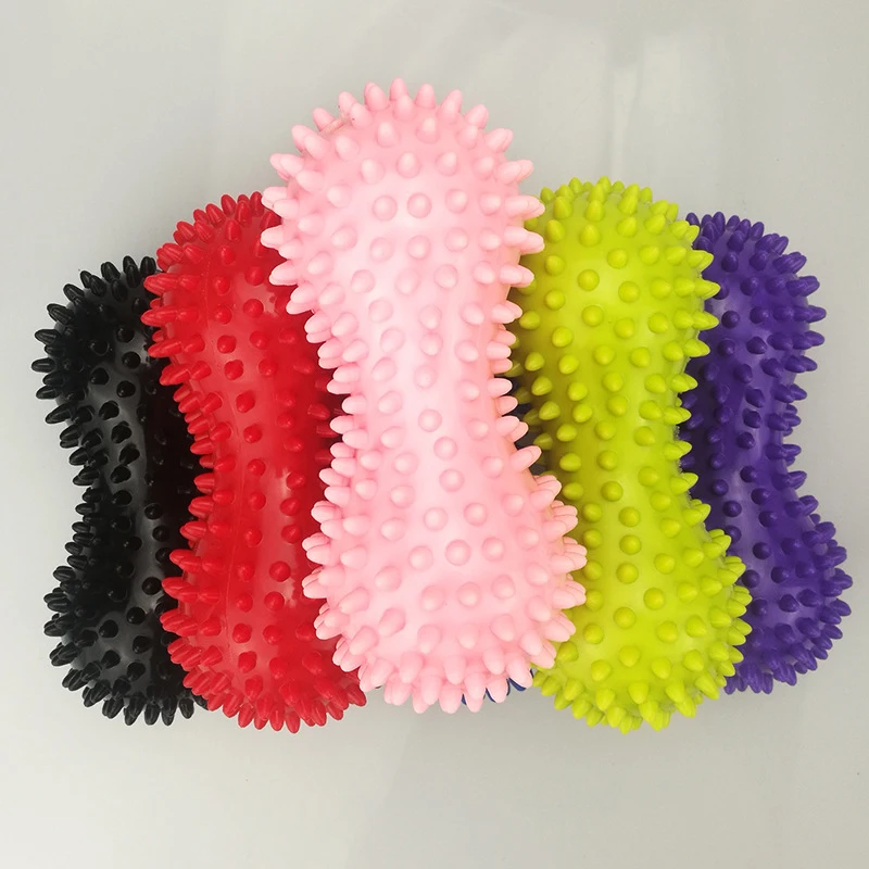 Фитнес-мяч для йоги массажер из ПВХ в форме арахиса снятия стресса всего тела рук