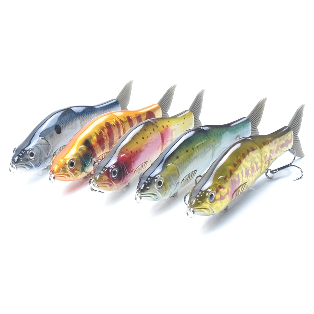 

16.5cm 62g Sinking Glide Bait Hard Body with Soft Tails Swimbait Slide Shad Lures 165S Wobblers Fishing TackleFishing