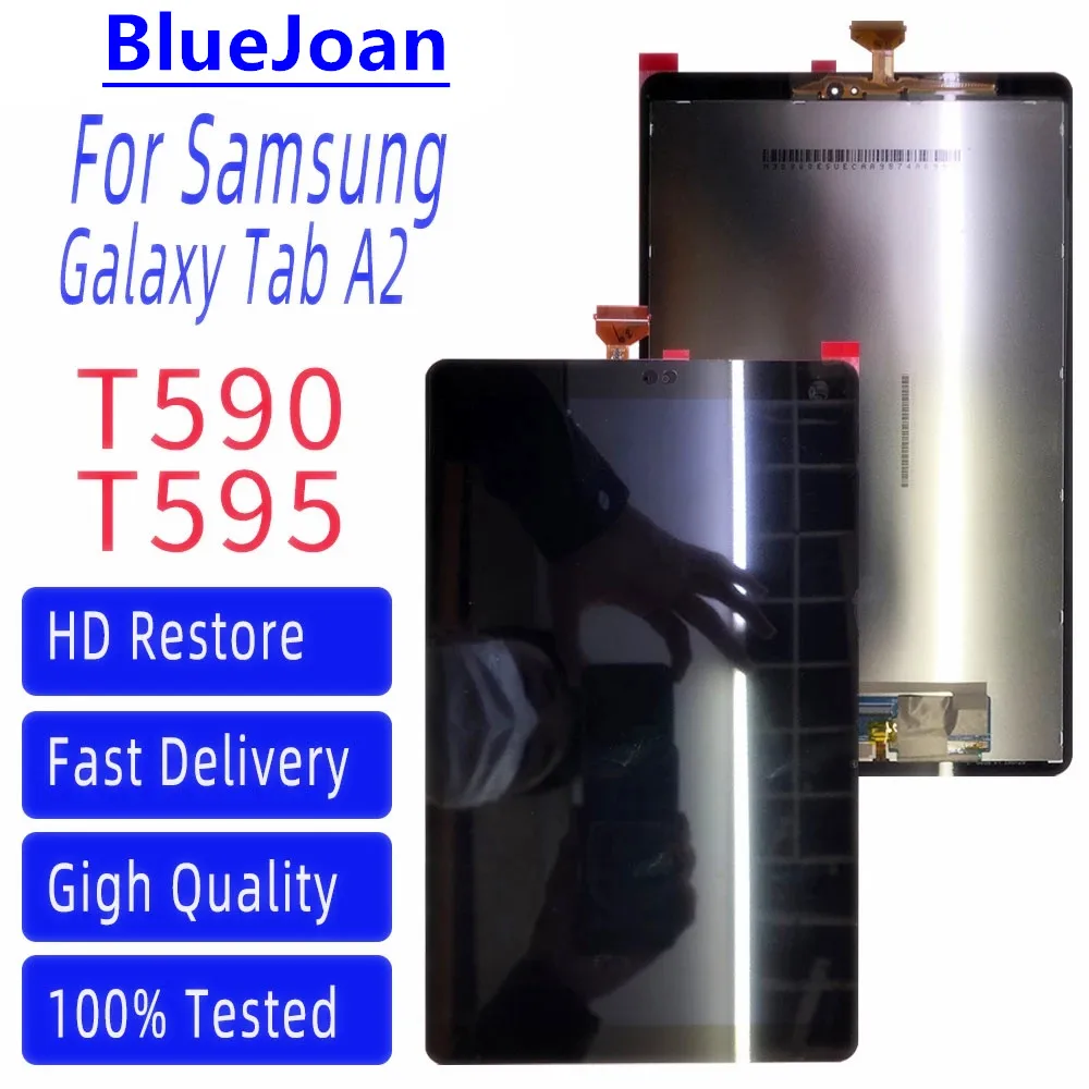 

Оригинальный Новый сенсорный ЖК-экран 10,1 дюйма для Samsung Galaxy Tab A2 SM-T590 T590 T595, дигитайзер в сборе, запасные части