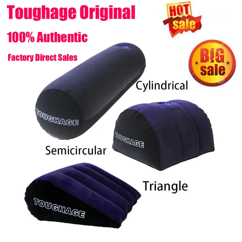 

Toughage Soft Comfortable Inflatable Sex Cushion For Enhanced Erotic Positions Wedge Pillow Better Sexual Life Adult Furniture
