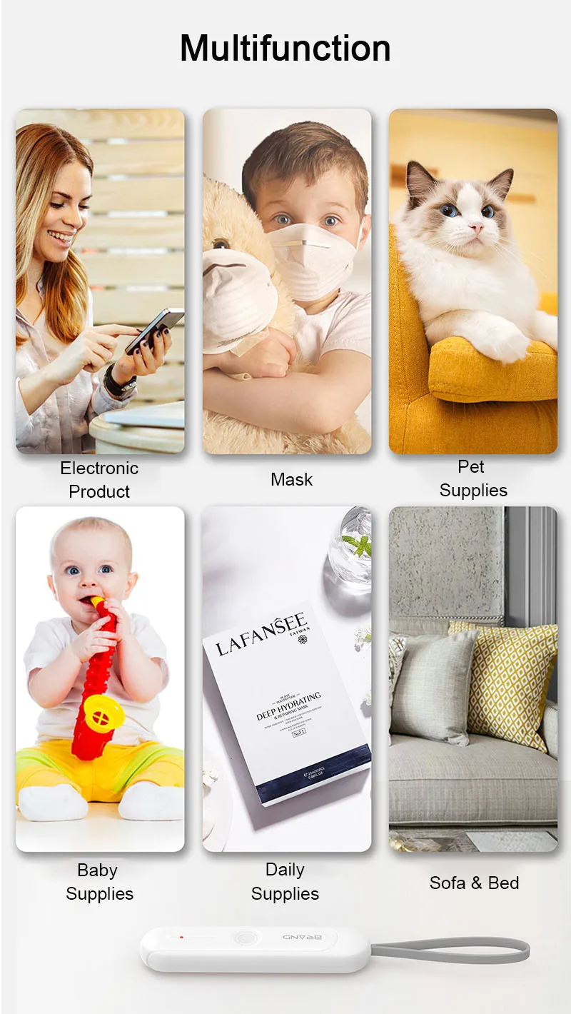 Портативный бактерицидсветильник Мини-стерилизатор UVC портативная