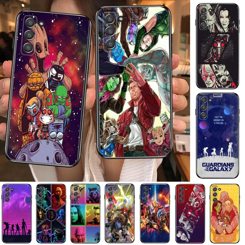 

Galaxy guard Phone cover hull For SamSung Galaxy S8 S9 S10E S20 S21 S5 S30 Plus S20 fe 5G Lite Ultra black soft case