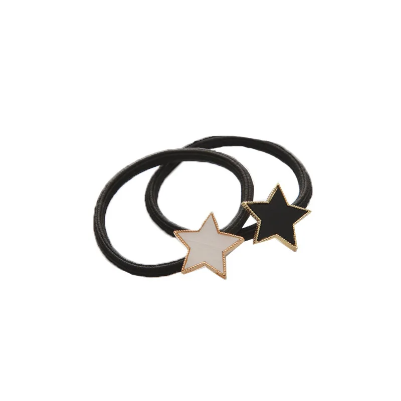 Женская металлическая лента для волос 1 шт. эластичная со звездами аксессуар