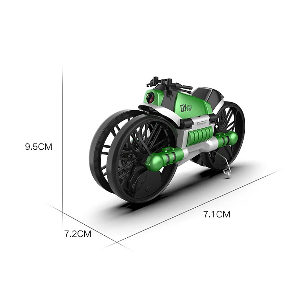 CYSINCOS детей с камерой дистанционного управления Вертолет деформации мотоцикла