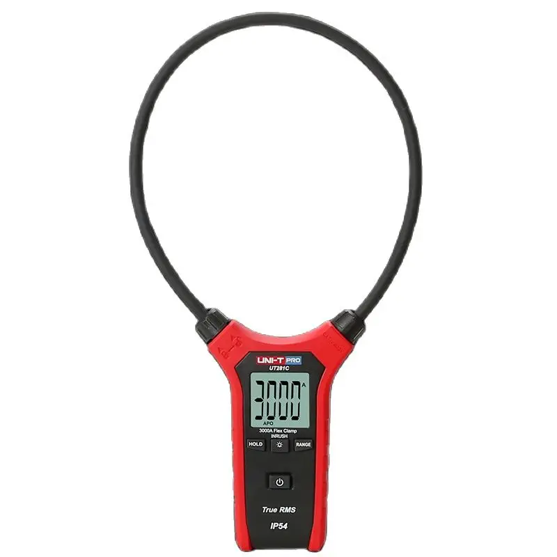 UNI T UT281C True RMS AC 3000A гибкий зажим амперметр многофункциональный стол Подсветка/Авто
