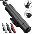 MOYOTEC автомобиля Безопасность Молот оконного Стекло выключатель автомобиля набор для оказания первой медицинской помощи Нержавеющаясталь инструмент для аварийного выхода выбивания стекла