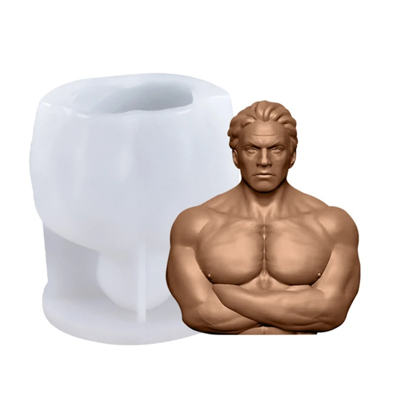 

Resin Mold DIY Craft Muscular Man Body Soap Molds for DIY Craft Jewelry Making