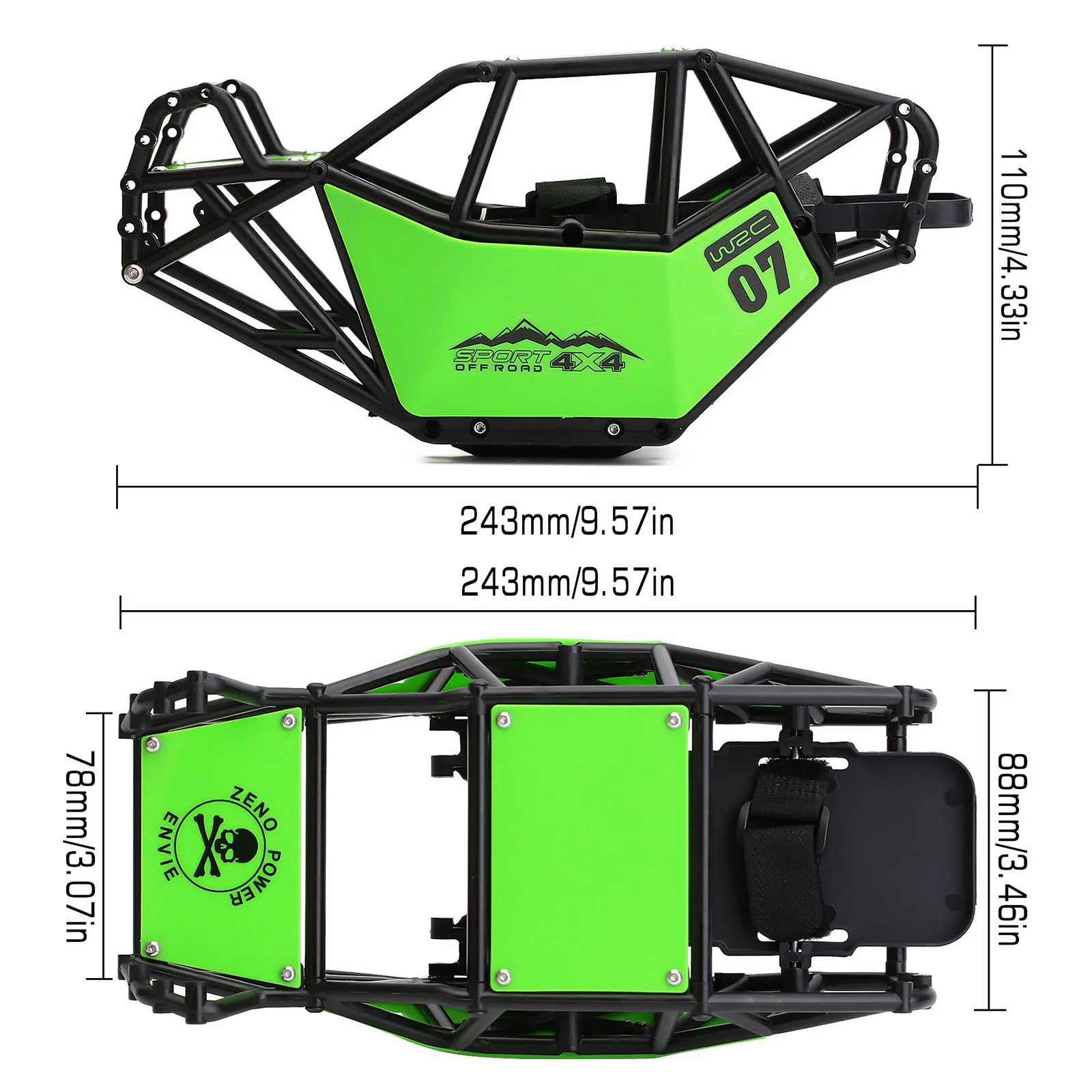 injora нейлоновый горный багги ко