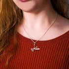 Мини-мир Dinty Подвеска для парикмахера с именем на заказ ожерелье из нержавеющей стали персонализированные ювелирные изделия подарок для мужчин и женщин на годовщину