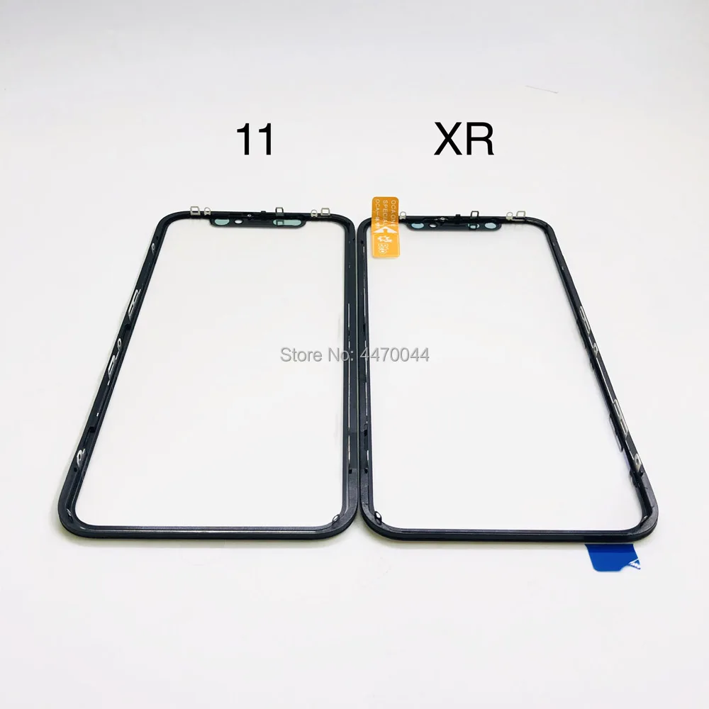 10pc glass with oca for iphone 11 pro12 mini xs max x xr lcd touch screen front glass panel replacement mobile phone repair part free global shipping