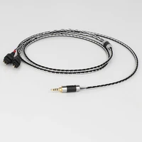 new preffair hifi audio 7n occ copper silver plated headphone upgraded cable for hd580 hd600 headphone cables