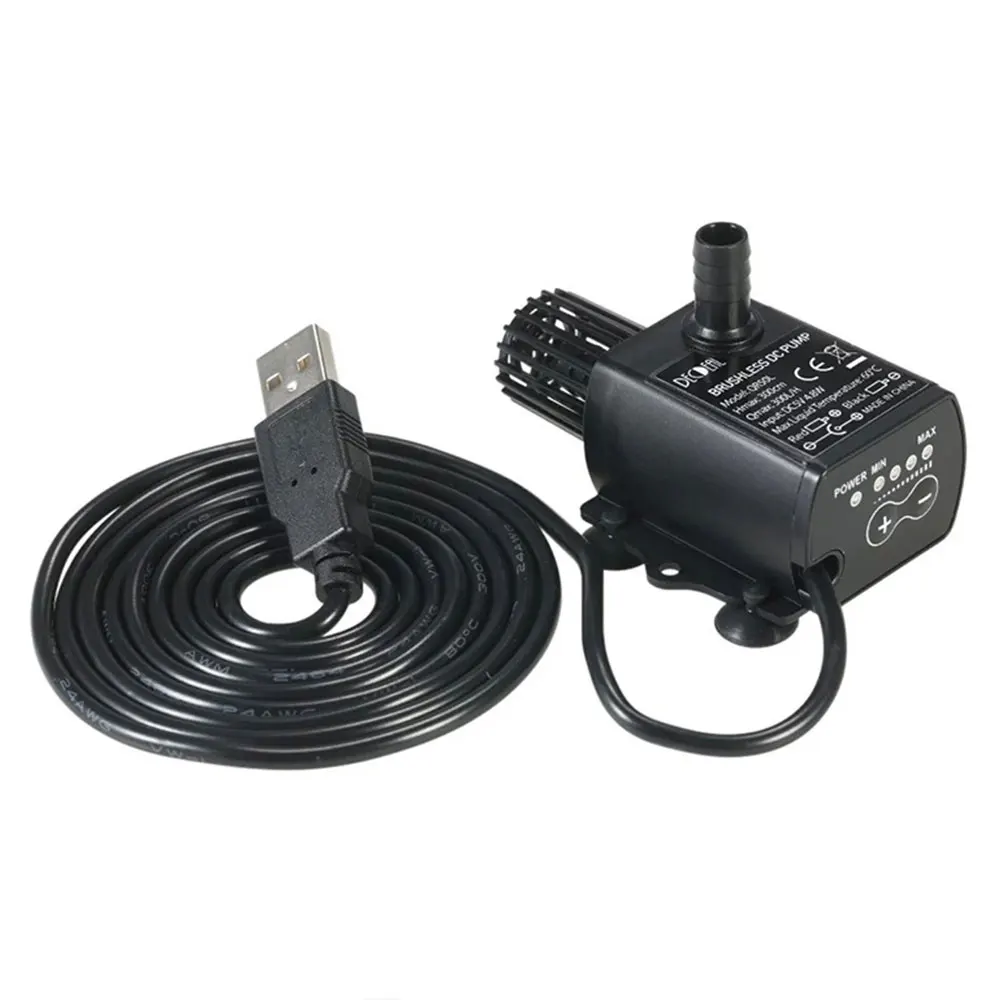 DC5V USB бесщеточный мотор циркуляция воды моющий интеллектуальный насос погружной