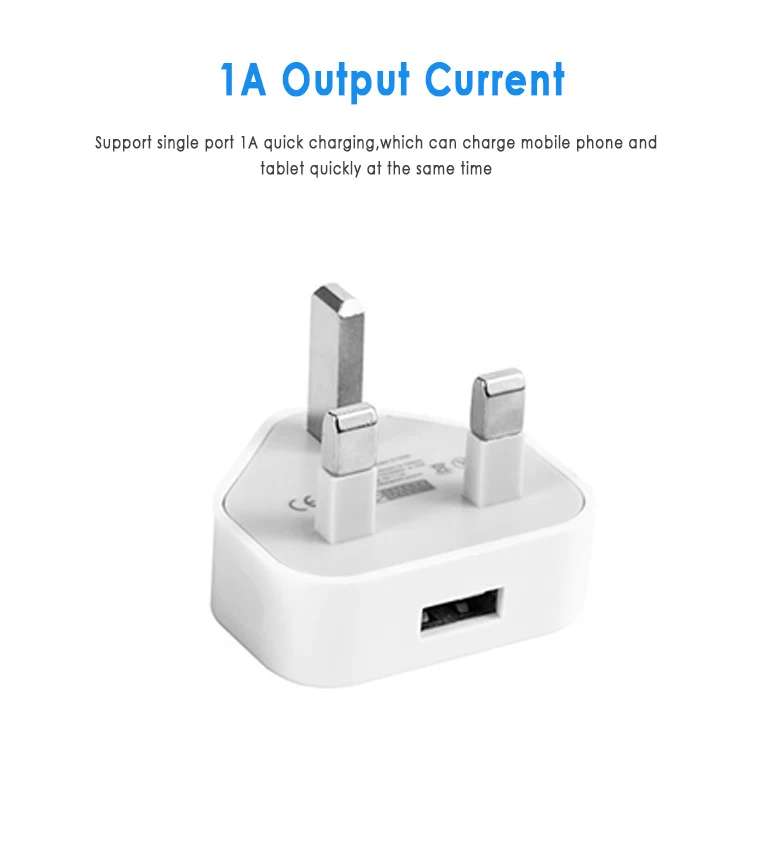 UK Plug Wall 3 Pin Adaptor Charger with 1/2/3 USB Ports Travel Charging Mains AC Multi Power Adapter Dropship | Мобильные телефоны