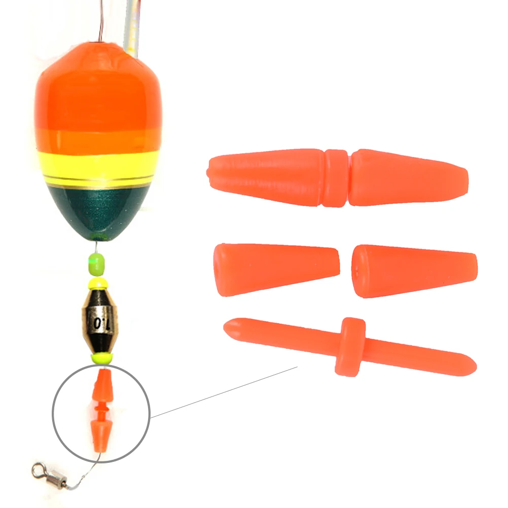 

5pcs / lot Rock Fishing Anti Wind BarStopper Float Float Fishing Tackle Red