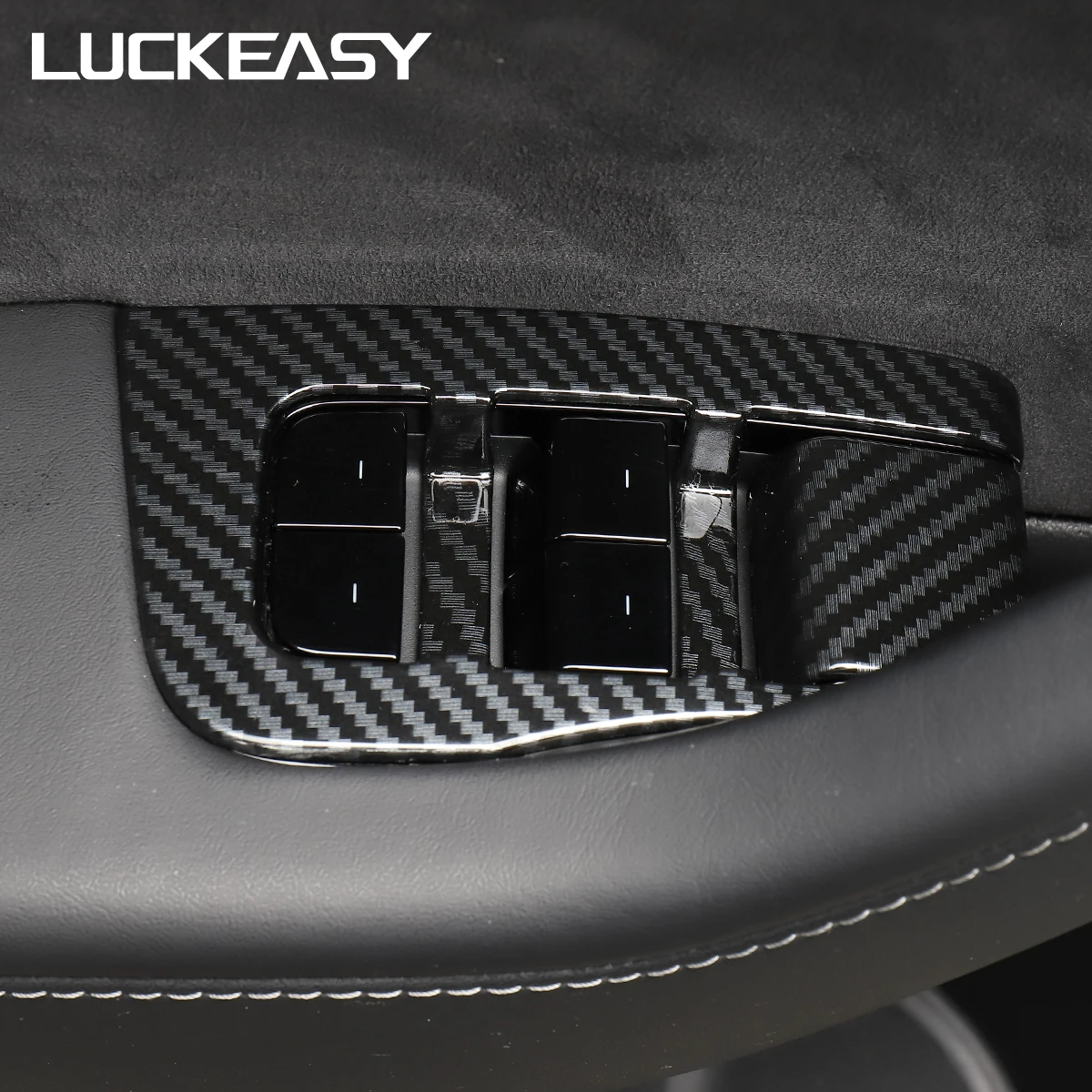 LUCKEASY авто аксессуары для интерьера автомобиля Tesla модель 3 2017 2020 АБС пластик