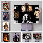 Плакаты с изображением рок-группы Курта Кобейна, 30 шт.